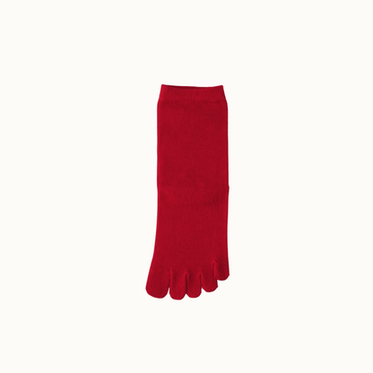 Cotton Five-Toe Short Socks