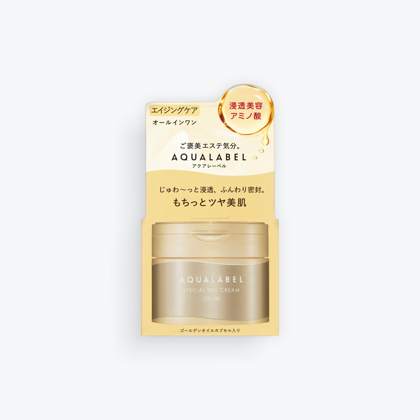 Shiseido Aqualabel Special Gel Cream Oil In 90g