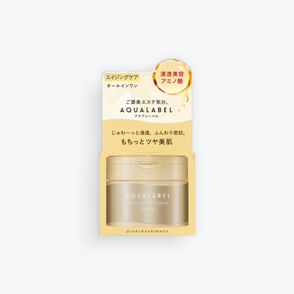 Shiseido Aqualabel Special Gel Cream Oil In 90g